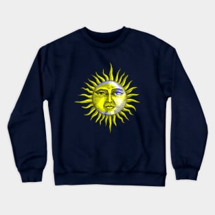 Eclipse Interactive Yellow&Blue Filter T-Shirt By Red&Blue Crewneck Sweatshirt